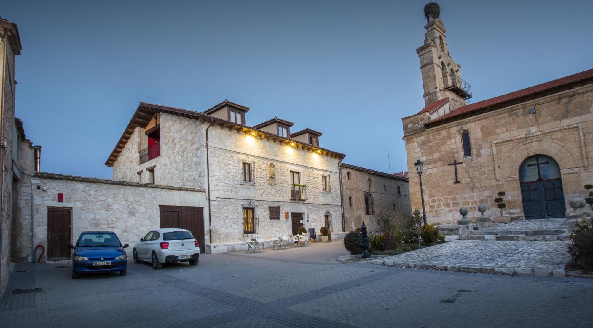 Hotel Rural Restaurante Las Baronas Santa Cruz de la Salceda Eksteriør billede